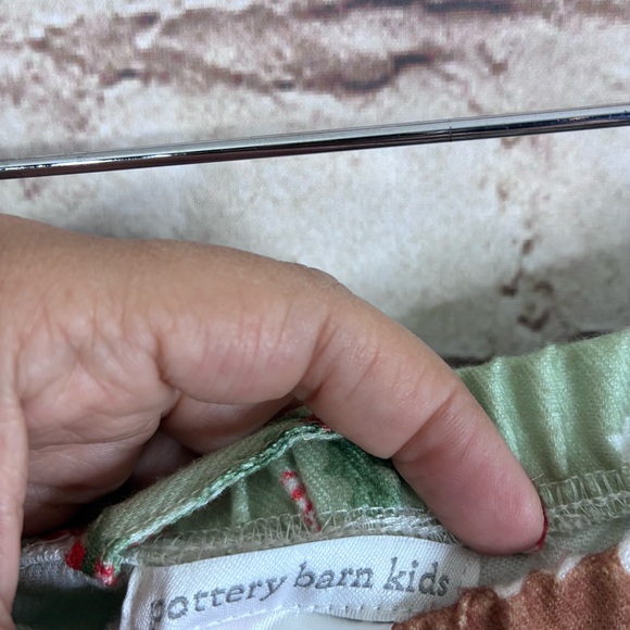 Pottery Barn Candy Cane Village Flannel Pajama Set Size XL - Picture 7 of 7